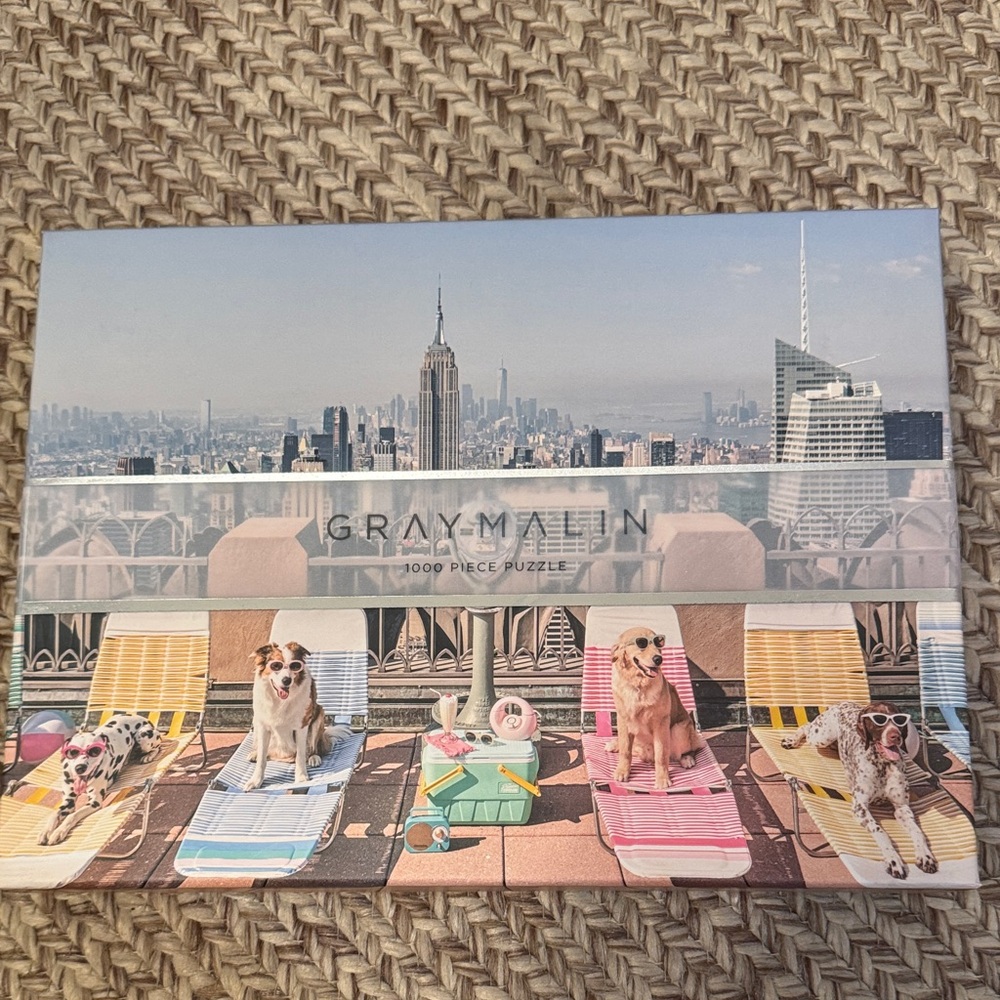 Gray Malin Dog Puzzle